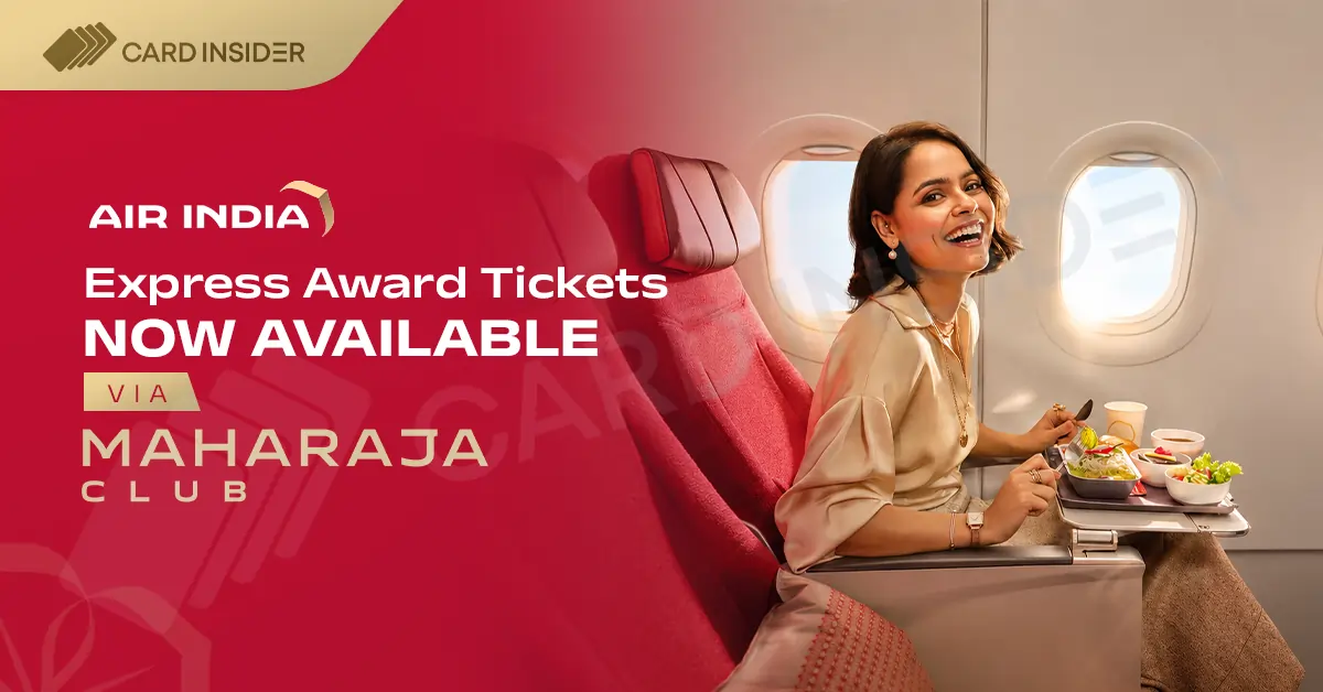 Redeem Maharaja Points on Air India Express Flights Starting at 1,500 Points Air India Express Award Tickets Available Via Maharaja Club