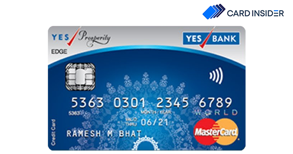 YES Prosperity Edge/Select Credit Card - Rewards & Apply Online