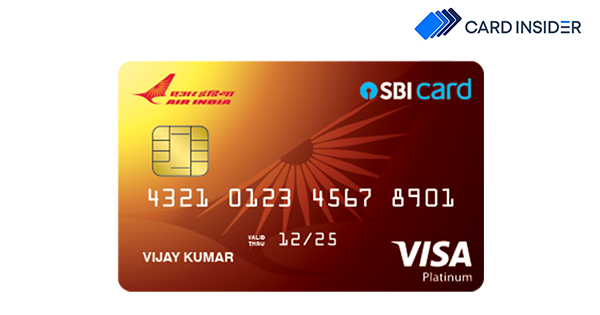 Air India SBI Platinum Credit Card - Apply Online | Card Insider