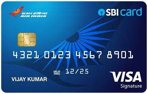 Air India SBI Signature credit card