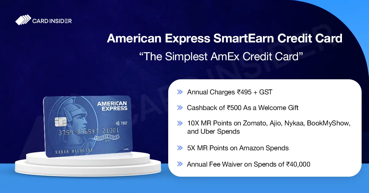 AmEx SmartEarn Credit Card Benefits