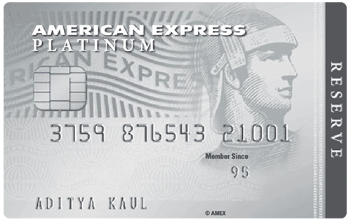 Check American Express Platinum Reserve Credit Card Fees and Latest Offers  - Apply Now