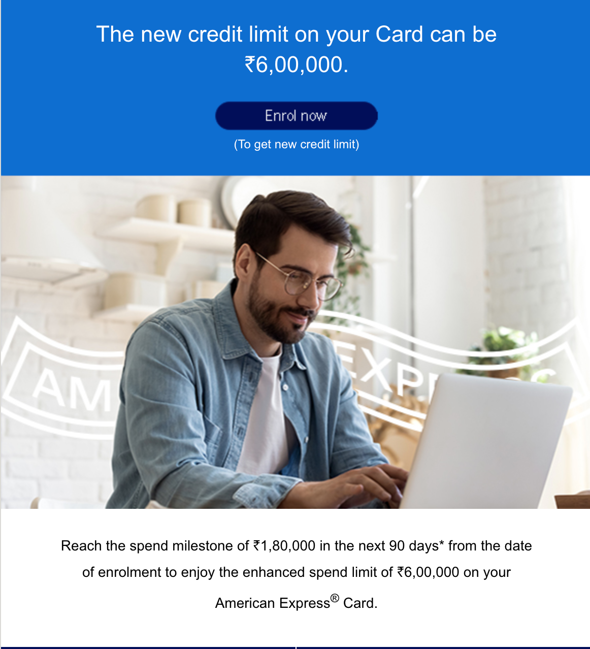 American Express Credit Limit Increase Offer