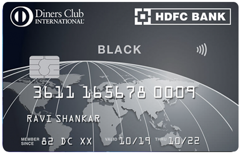 HDFC Bank Diners Club Black Credit Card