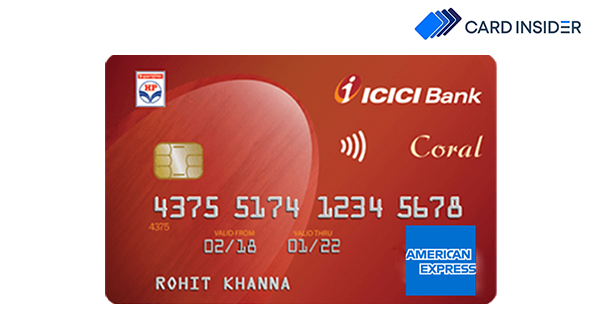 ICICI Bank HPCL Coral American Express Credit Card - Apply Now! | Card