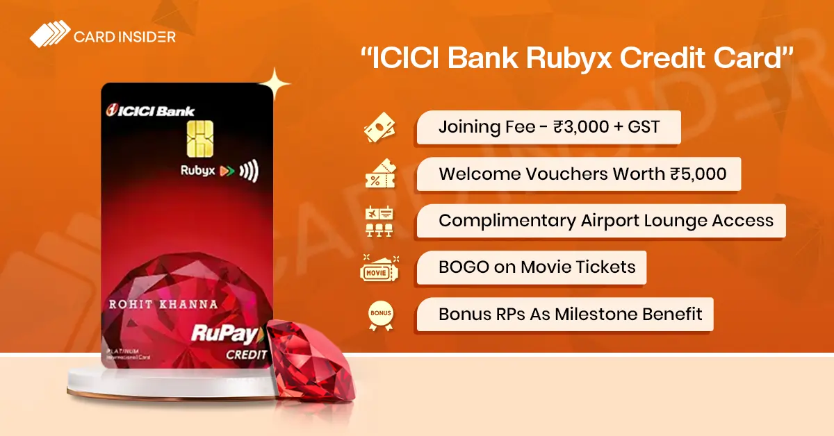 ICICI Bank Rubyx Credit Card ICICI Rubyx Credit Card Features
