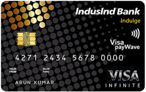 IndusInd Bank Indulge Credit Card