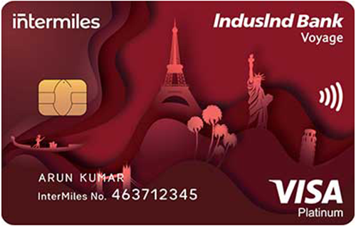 IndusInd Intermiles Voyage Visa Credit Card