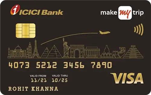 MakeMyTrip ICICI Bank Signature Credit Card