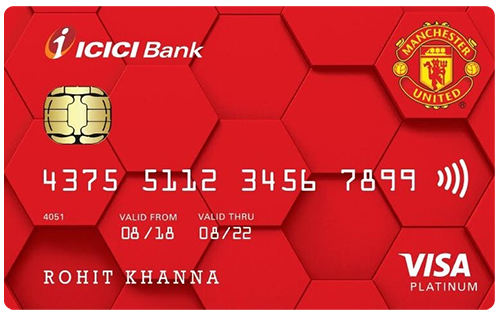 Manchester United Platinum Credit Card