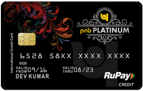 PNB RuPay Platinum Credit Card feature