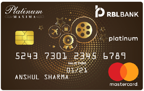 RBL Bank Platinum Maxima Plus Credit Card