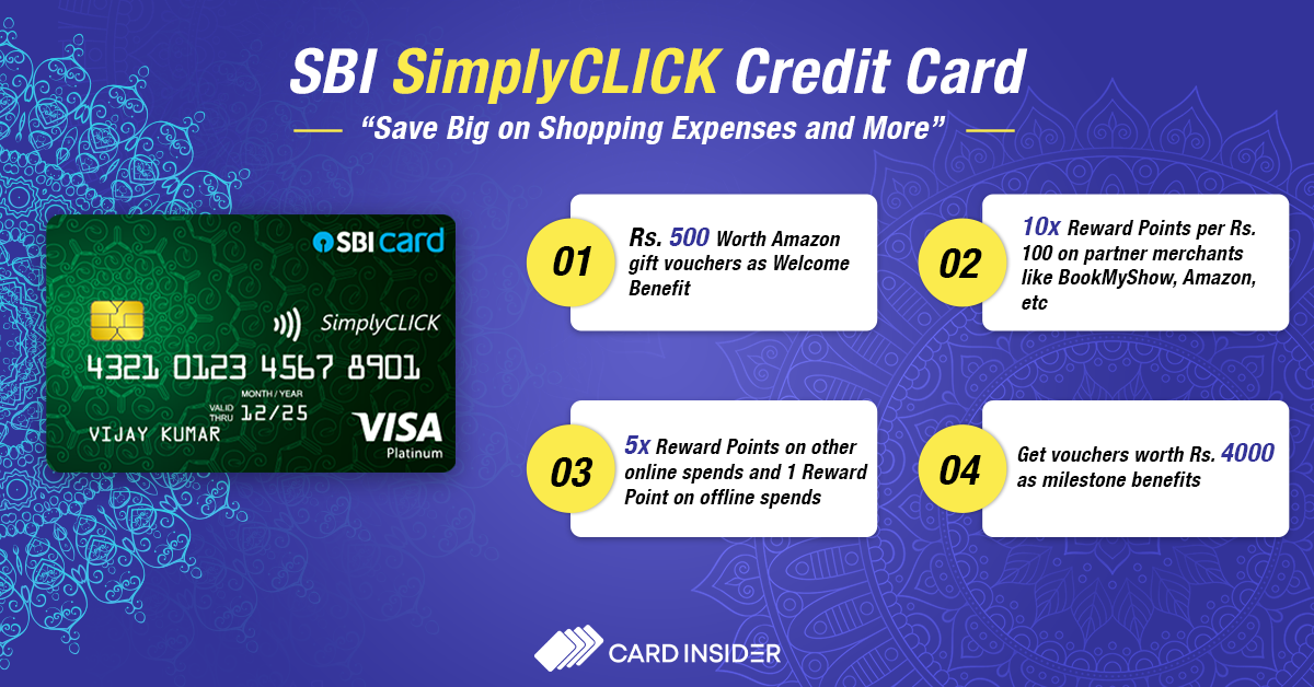 Sbi Simplyclick Credit Card Review And Apply Now 6672
