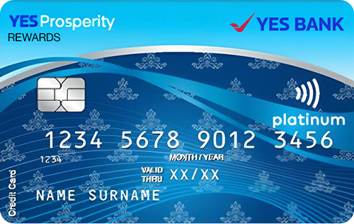 Yes Bank Prosperity reward credit card