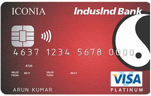 IndusInd Bank Iconia Visa Credit Card