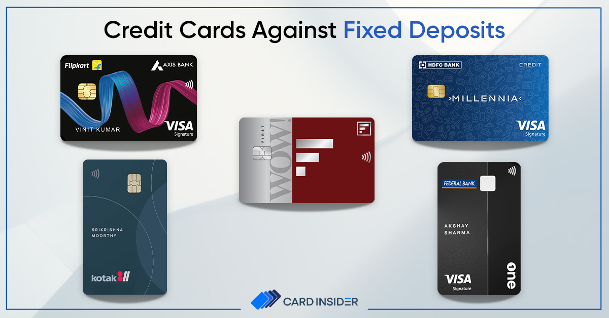 Best Secured/FD-Based Credit Cards In India