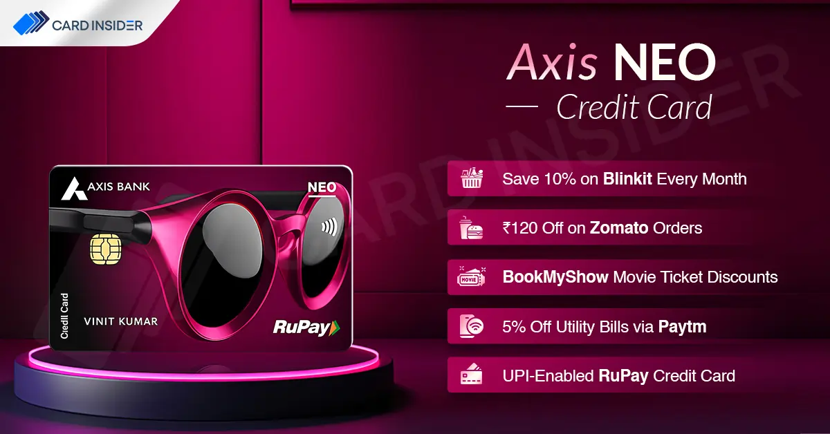 Axis Bank Neo Credit Card Axis Bank Neo Credit Card Features
