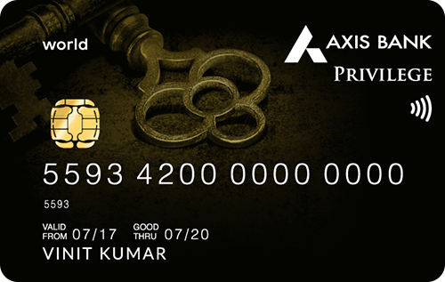 Axis Bank Privilege Credit Card