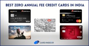 Best Zero Annual Fee Credit Cards India