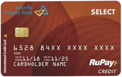 Canara Bank RuPay Select Credit Card