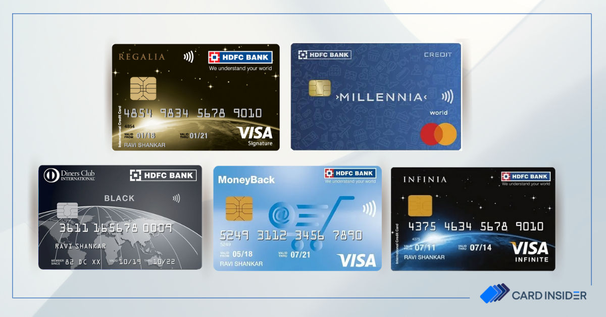 hdfc bank credit cards