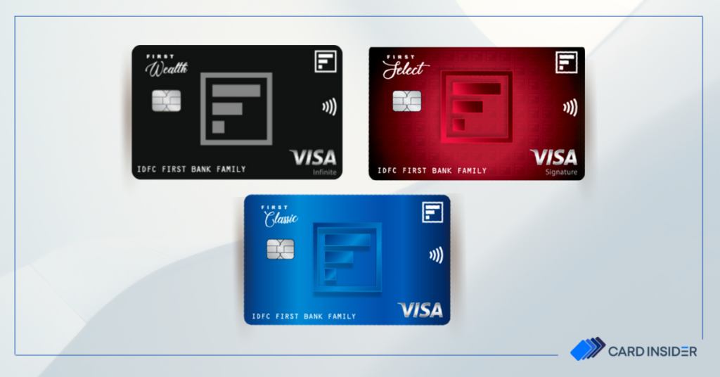 idfc first bank credit cards
