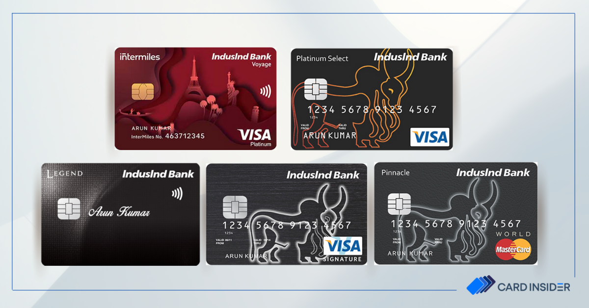 indusind bank credit cards