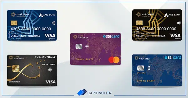 Best Credit Cards to Earn Club Vistara Points