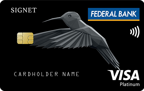 Federal Bank Visa Signet Credit Card Feature