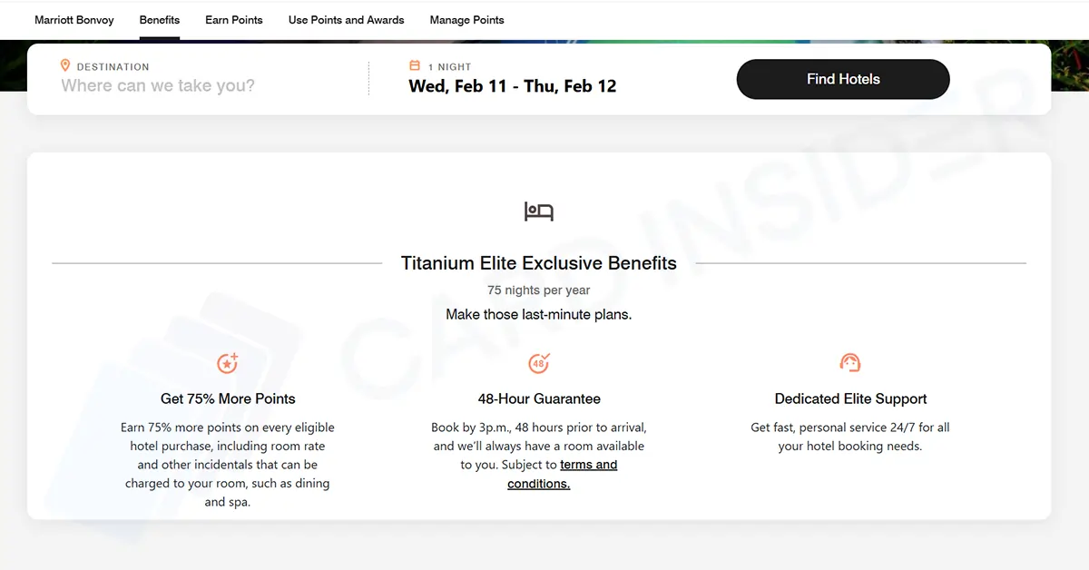 Best Credit Cards to Earn Marriott Bonvoy Points Marriott Bonvoy Titanium Elite Status