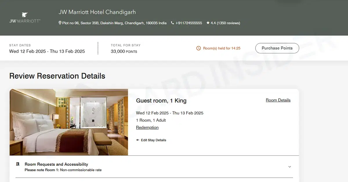 Best Credit Cards to Earn Marriott Bonvoy Points Review Reservation Details