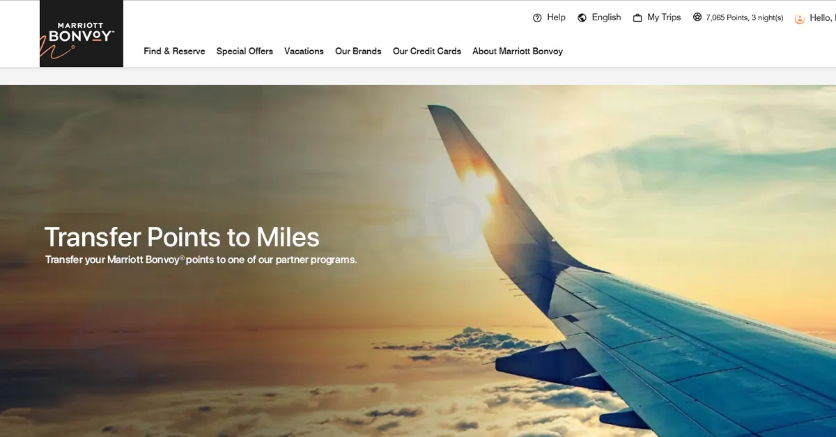 Best Credit Cards to Earn Marriott Bonvoy Points Transfer Points to AirMiles