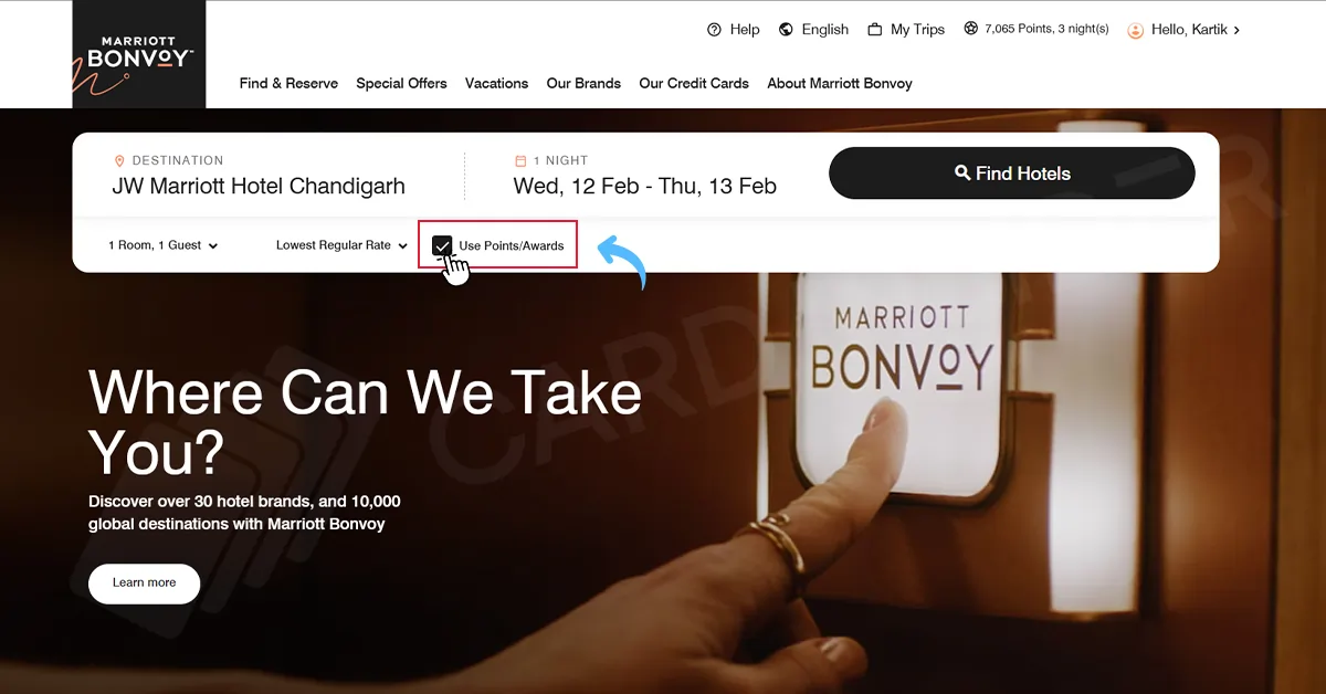 Best Credit Cards to Earn Marriott Bonvoy Points Use Marriott Points or Awards