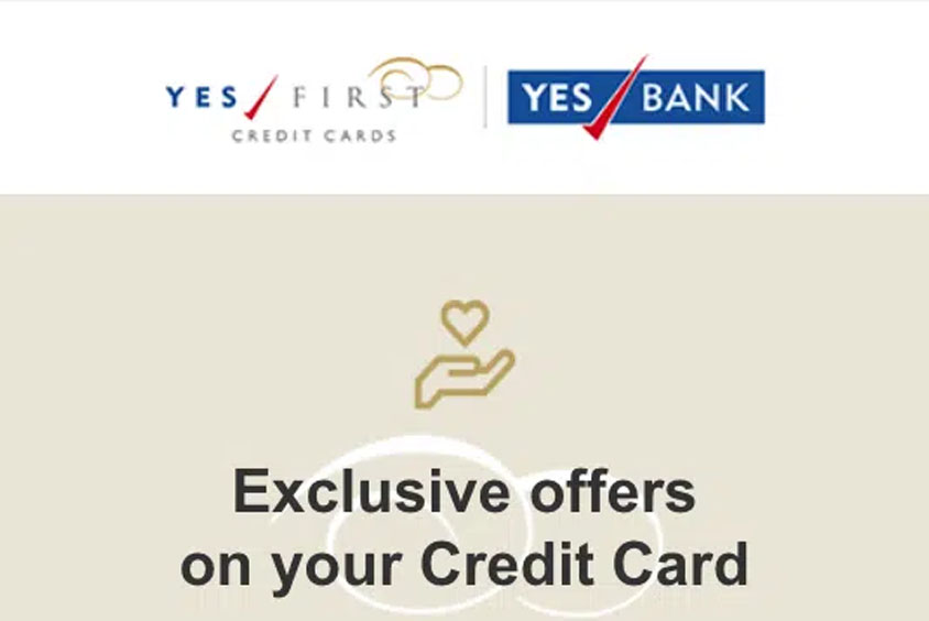 Yes Bank Credit Card 3X reward points Offer