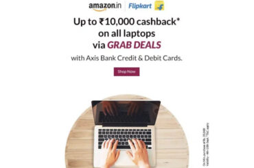 Axis Bank Credit Cards Laptop Offer