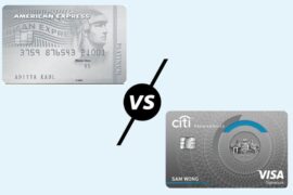 American Express Platinum Travel Credit Card vs Citibank PremierMiles Credit Card
