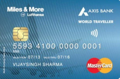 Axis Bank World Traveller Forex Card