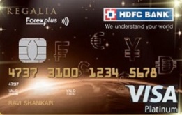 HDFC Bank Regalia ForexPlus Card