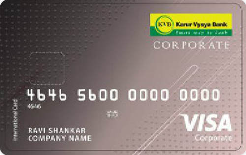KVB Corporate Credit Card