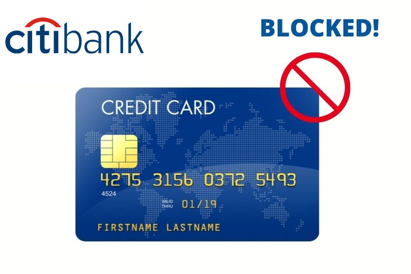 Block Citibank credit card & apply replacement