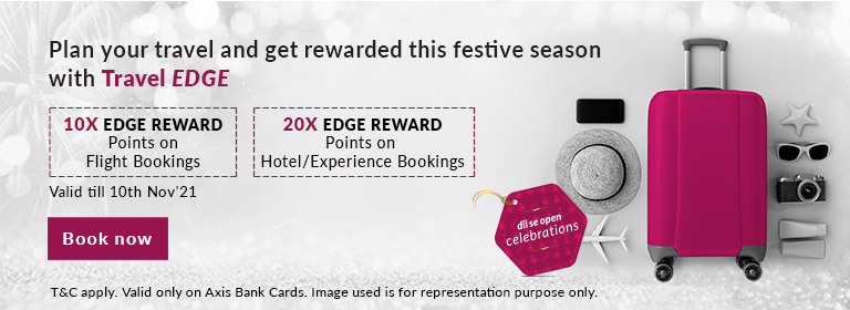 Axis Bank Travel EDGE Offer