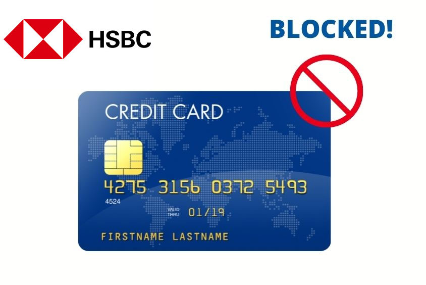 Block HSBC Credit Card