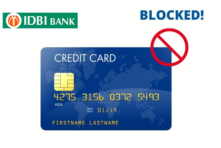 Block IDBI Bank Credit Card