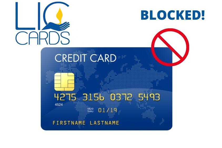 block lic credit card