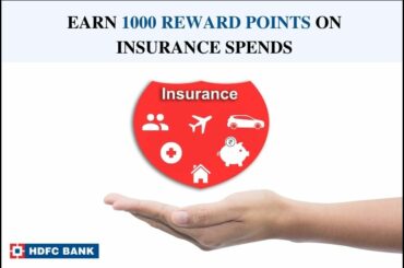 HDFC Credit Card Offer 1000 Reward Points on Insurance Spends