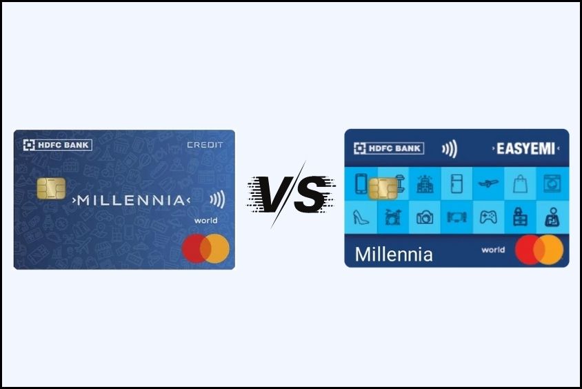 HDFC Millennia Credit Card vs HDFC EasyEMI Credit Card