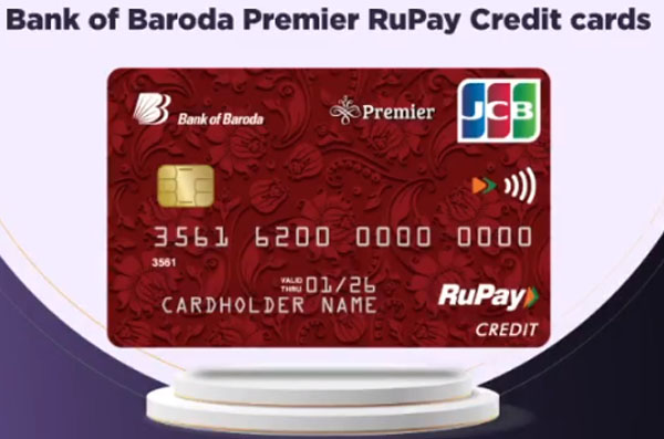 BoB rupay credit cards