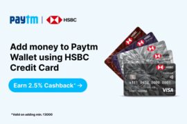 HSBC Credit Card Offer Paytm Wallet Offer