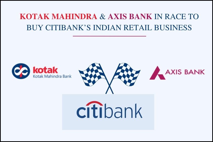 Kotak Mahindra Bank and Axis Bank to buy Citibank