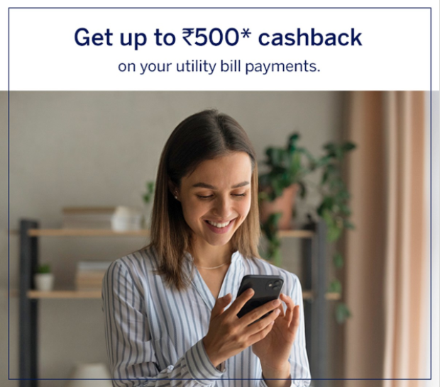 Get Upto Rs. 500 Cashback On Utility Bill Payments Using Your AmEx Credit Card